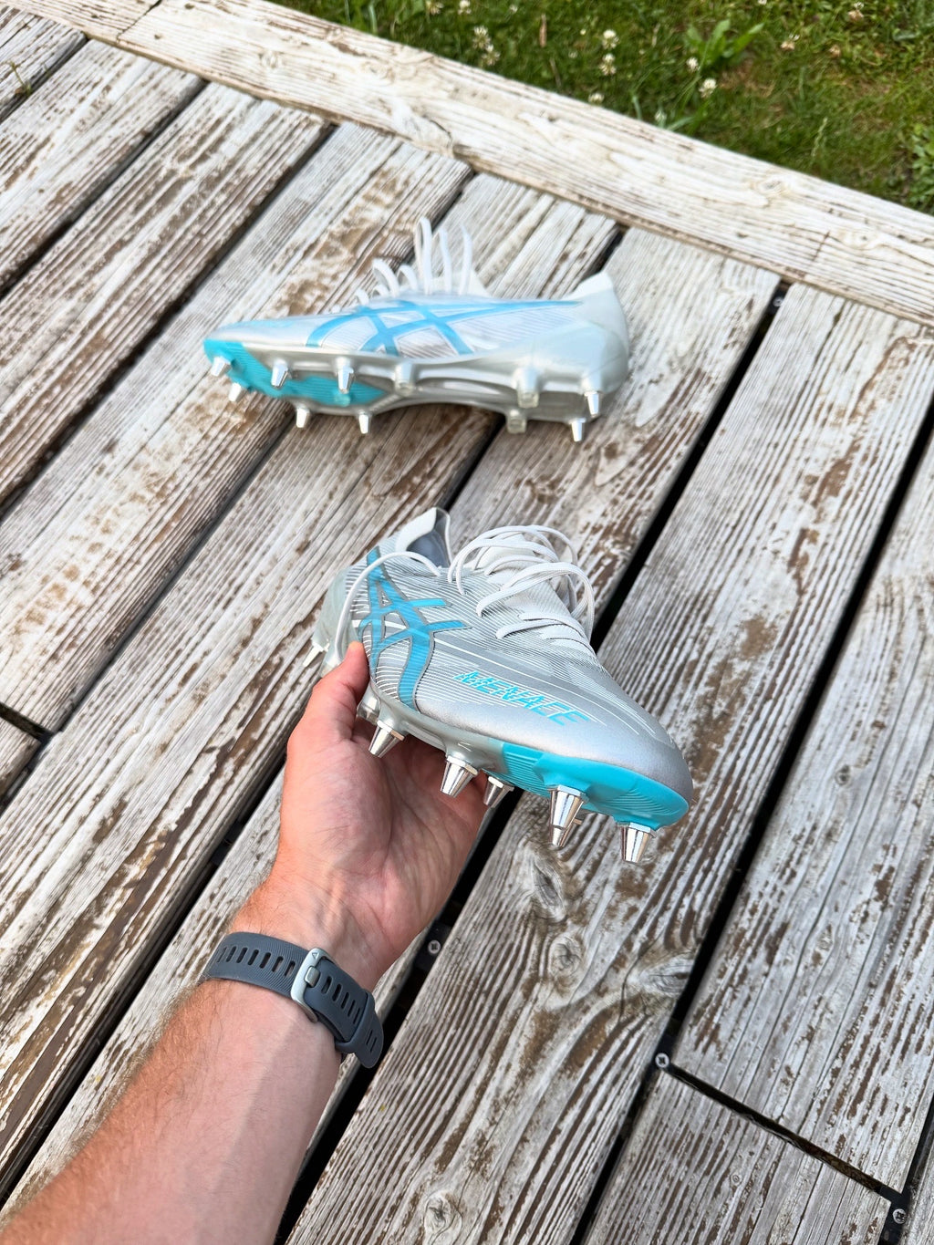 Conversion de crampons rugby 8 pointes