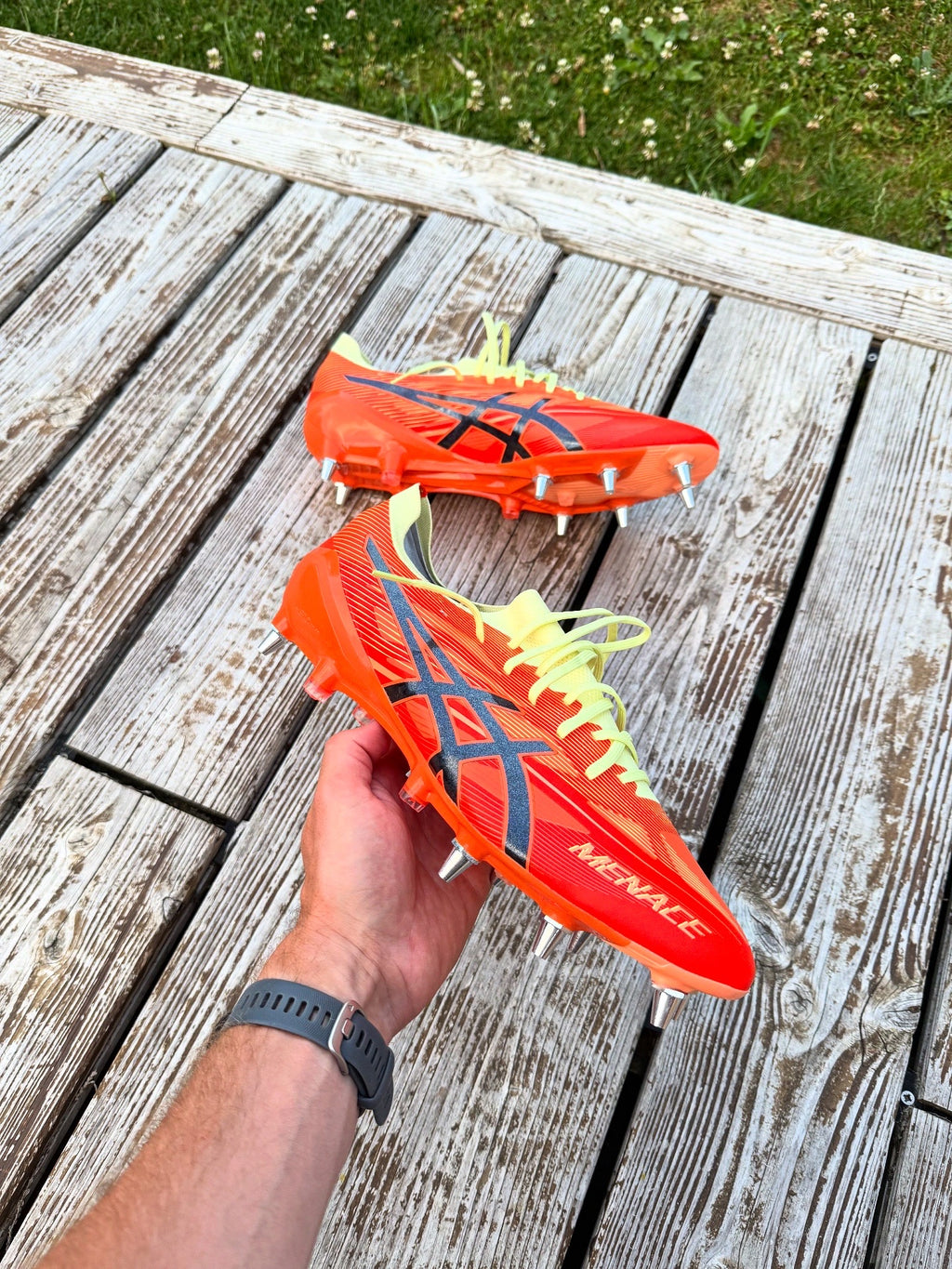 Conversion de crampons rugby 8 pointes